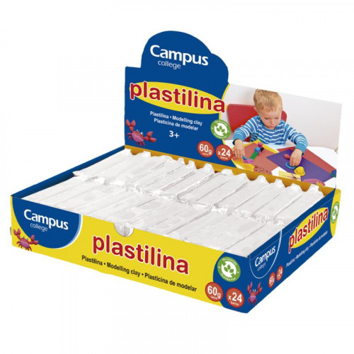 Plastilina 70 Blanca