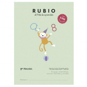 Cuaderno Rubio Vacaciones 1...