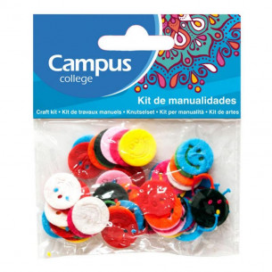 Manualidad Caritas de Felpa
