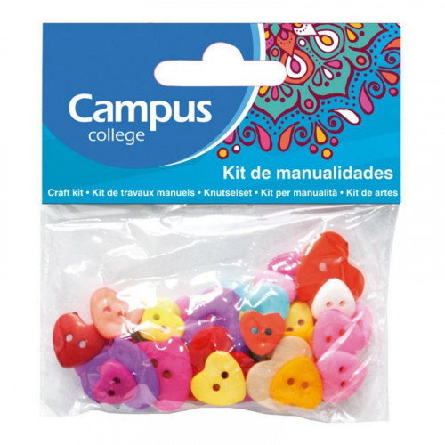 Set de Manualidades Botón Corazón 25...