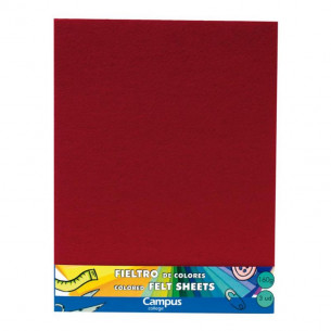 Fieltro Rojo 23x30 cm 3...