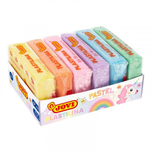 Plastilina Jovi Pequeña 50 g Pastel 6...