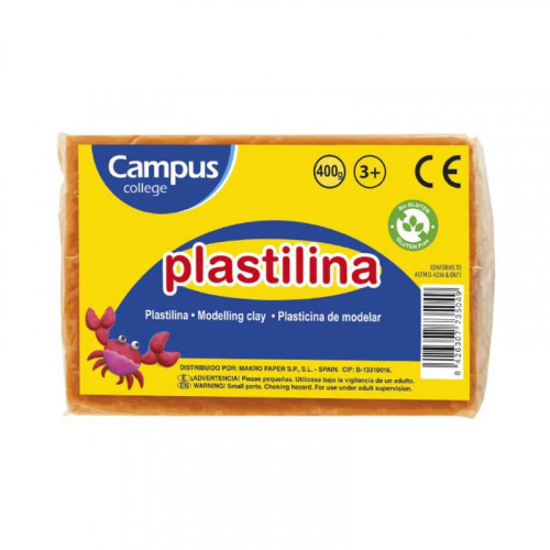 Plastilina Grande 400 g Naranja
