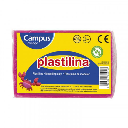 Plastilina Grande 400 g Rosa