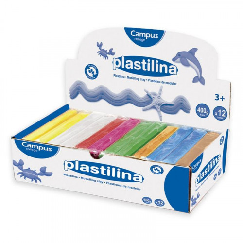 Plastilina Grande 400 g Surtida