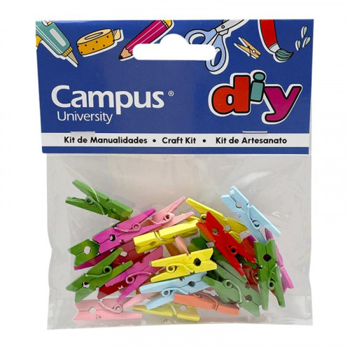 Set de Manualidades Campus con Pinzas...