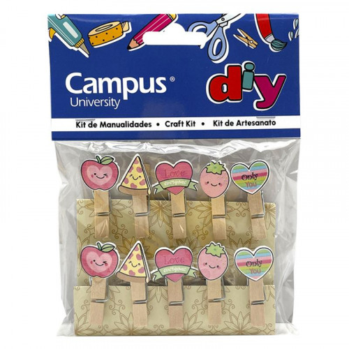 Set de Manualidades Campus con Pinzas...