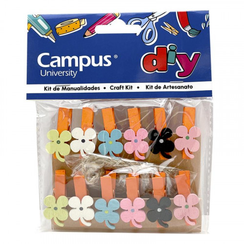 Set de Manualidades Campus con Pinzas...