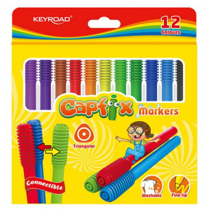 Rotulador Keyroad Capfix 12...