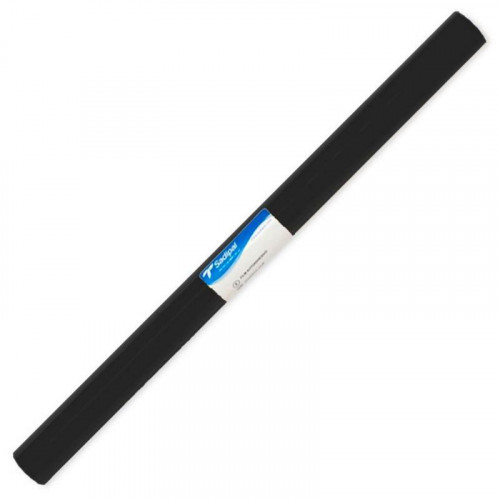 Rollo de Papel Adhesivo Negro 0.50 x...