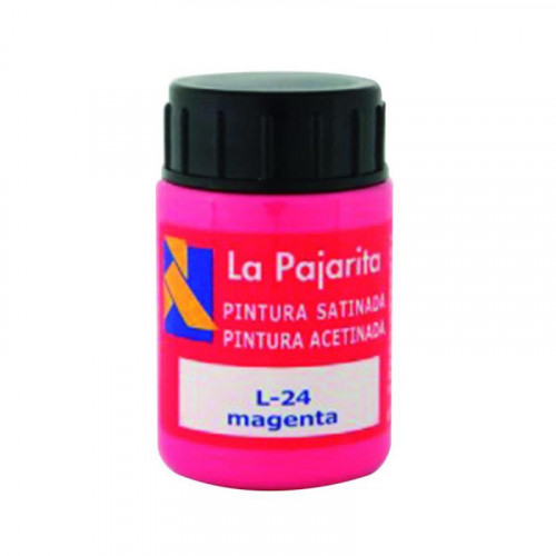 Pajarita Satinada L-24 Color 035 Magenta