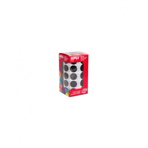 Gomets Redondos 20 mm Negro Ref. 11492
