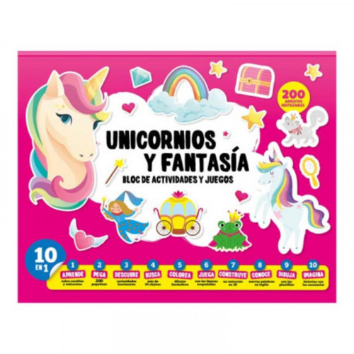 Bloc de Notas Unicornio y Fantasía...