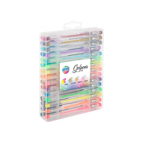 Estuche de Bolígrafos de Gel 30 Unidades