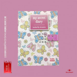 Diario con Clave Butterfly...