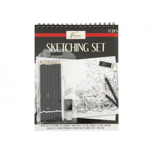 Set de Dibujo y Sketching 12 Piezas...