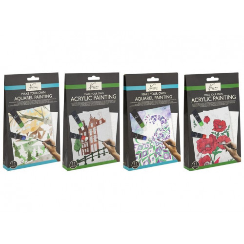 Set de Acuarela y Acrílico AR0965-961/GE