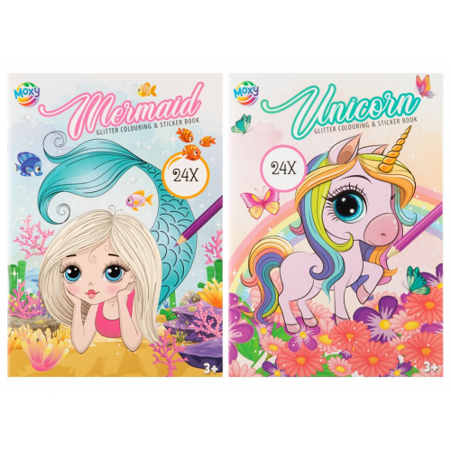 Libro de Pegatinas con Purpurina 150091