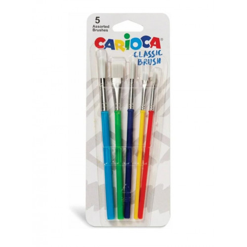 Blíster de 5 Unidades Pincel Carioca...