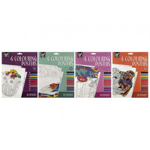 Póster para colorear A4 CR5020/GE