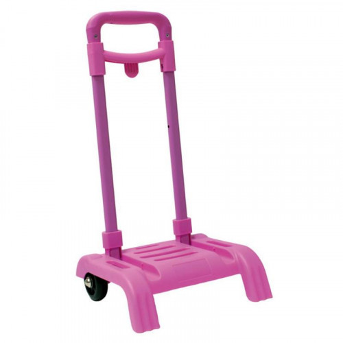 Carro Portamochila Rosa