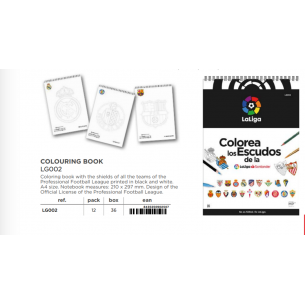 Block de Colorear LaLiga LG002