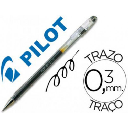 Bolígrafo Pilot G-1 Negro