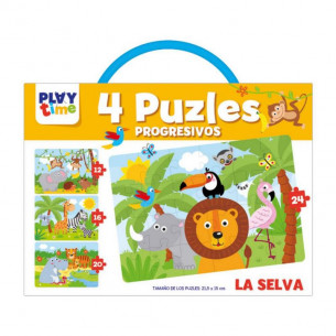 Puzzle Progresivo Selva