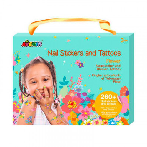 Set de Pegatinas de Uñas y Tatuajes...
