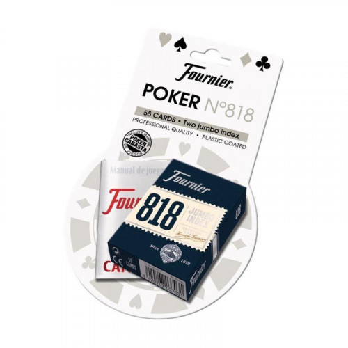 Baraja de Póker Número 818 Fournier
