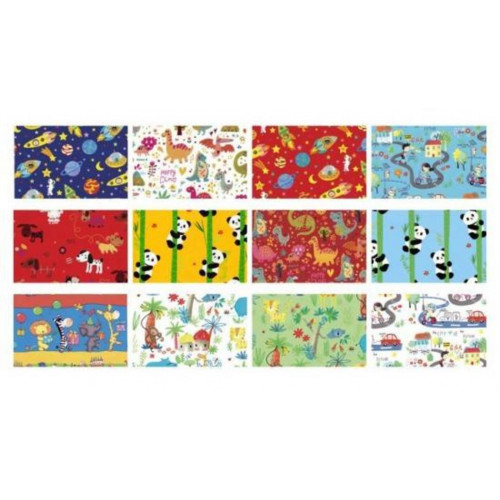 Papel de Regalo Infantil 0.70x2 Metros