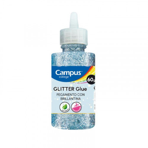 Pegamento Glitter 60 g Plata