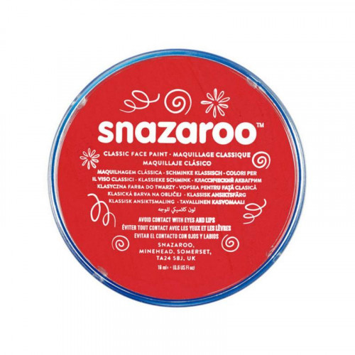 Maquillaje Snazaroo Pastel 75 ml Rojo