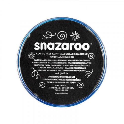 Maquillaje Snazaroo Pastel 75 ml Negro