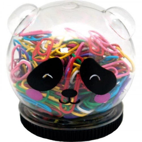 Clips de Colores con Forma de Panda...