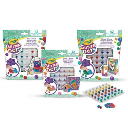 Juego Educativo Crayola Glitter Dots