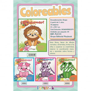 Cuaderno para Colorear PL5121