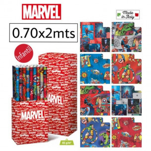 Papel de Regalo Marvel 0,70...