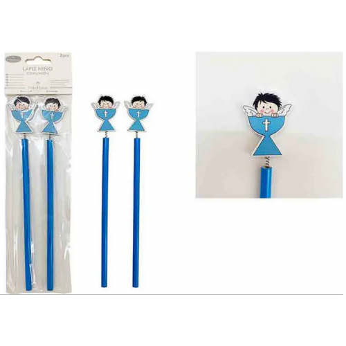 Lápiz Comunión Niño Azul 45659