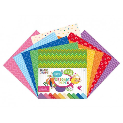 Papel para Origami 15x15 cm CR0012/GE