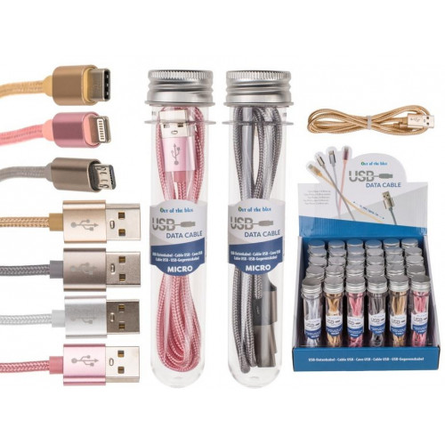 Cable USB 3 en 1 con Conectores Tipo...
