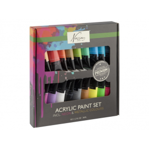 Pintura Acrílica 36 ml 18...