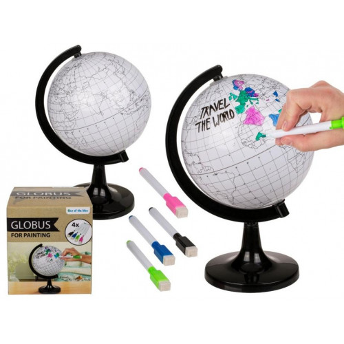 Globo para Pintar con 4 Lápices...