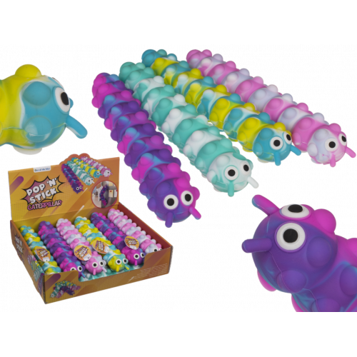 Juguete Sensorial Pop n Stick Oruga...