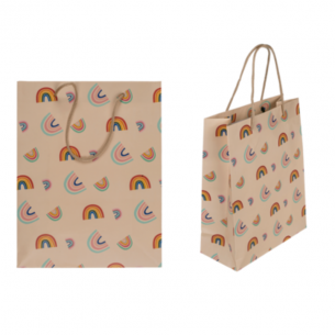 Bolsa de Papel Crema Iris...