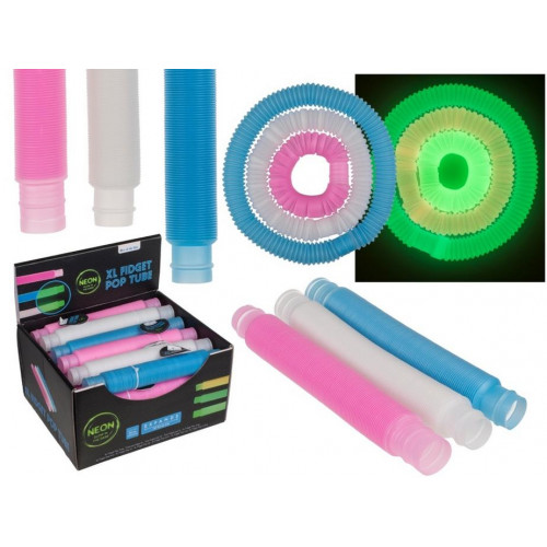 Tubo Fidget Pop XL Brilla en la...