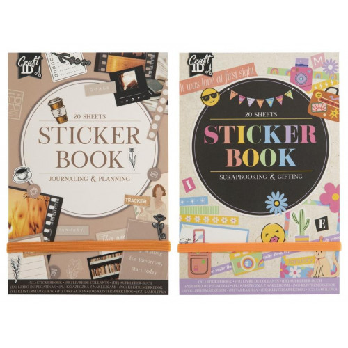 Libro de Pegatinas 20 Hojas CR6002/GE