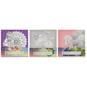 Lienzo Glitter con Dibujo...