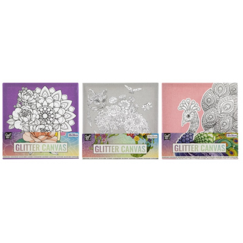 Lienzo Glitter con Dibujo CR5010/GE