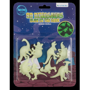Dinosaurios 3D que Brillan...